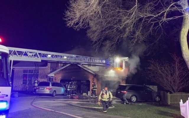 Plainfield Fire Protection District Responded to a Residential Structure Fire Tuesday Night
