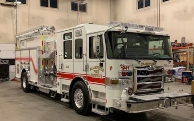 Plainfield Fire Protection District Puts New Fire Engine 1941 Into Service