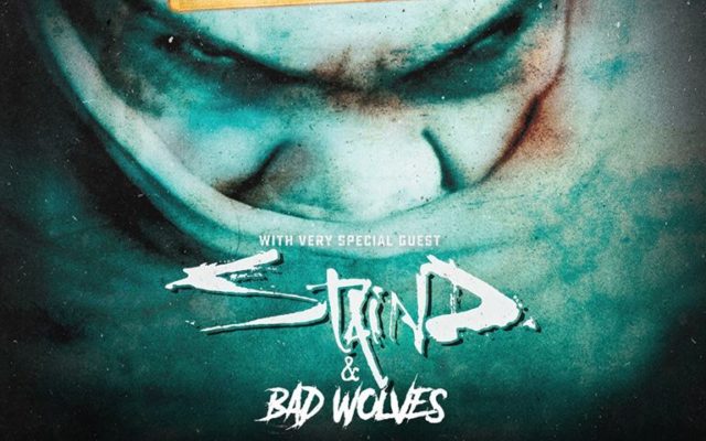 Q Rock Presents DISTURBED “The Sickness 20th Anniversary Tour” with STAIND and BAD WOLVES