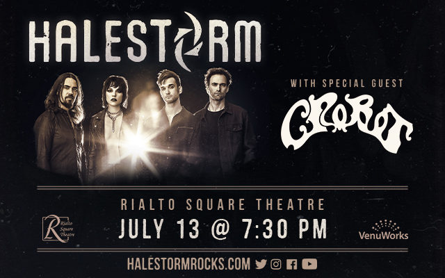 JUST ANNOUNCED : Halestorm with Special Guest Crobot LIVE at The Rialto!