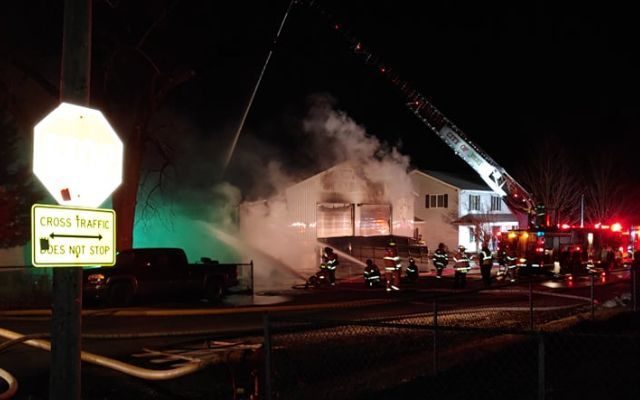 Joliet Fire Department Battle Blaze On The East Side Monday Night