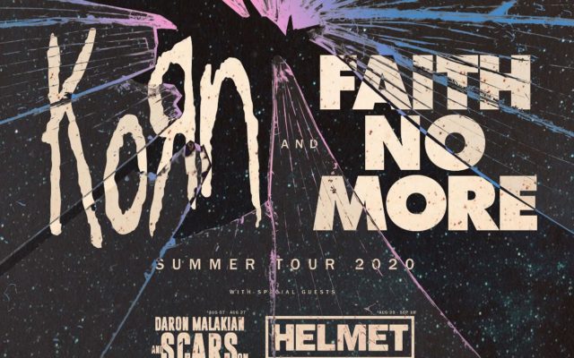 JUST ANNOUNCED : Q Rock Presents KoRn with Special Guest Faith No More …Details in Link
