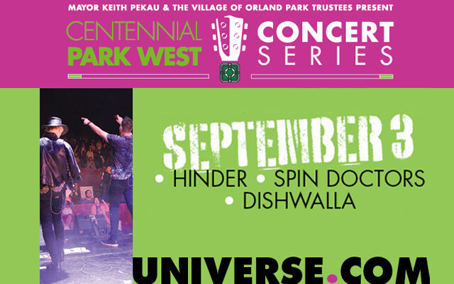 Win Tickets to see Hinder, Dishwalla and The Spin Doctors