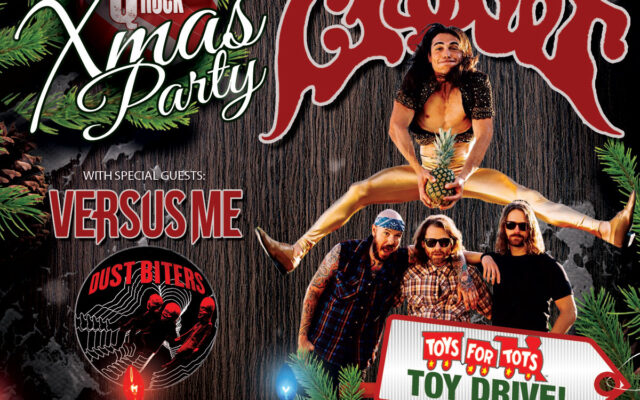 JUST ANNOUNCED! “Q Rock’s XMAS BASH” Crobot, Versus Me, Dust Biters, and MORE!
