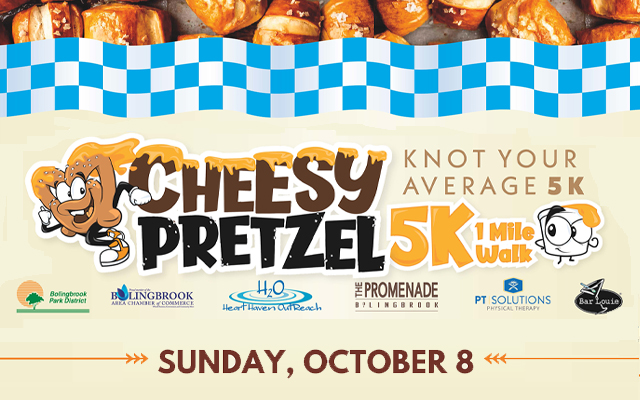 <h1 class="tribe-events-single-event-title">The Cheesy Pretzel 5k & 1 Mile Fun Walk</h1>