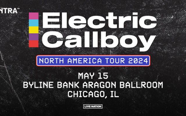 JUST ANNOUNCED! Electric Callboy at The Byline Bank Aragon Ballroom!