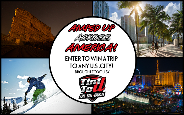 It's Q Rock's Amped Up Across America Giveaway!